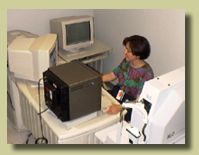 Scanning laser ophthalmoscope (SLO)