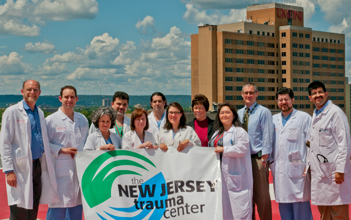 Trauma center staff