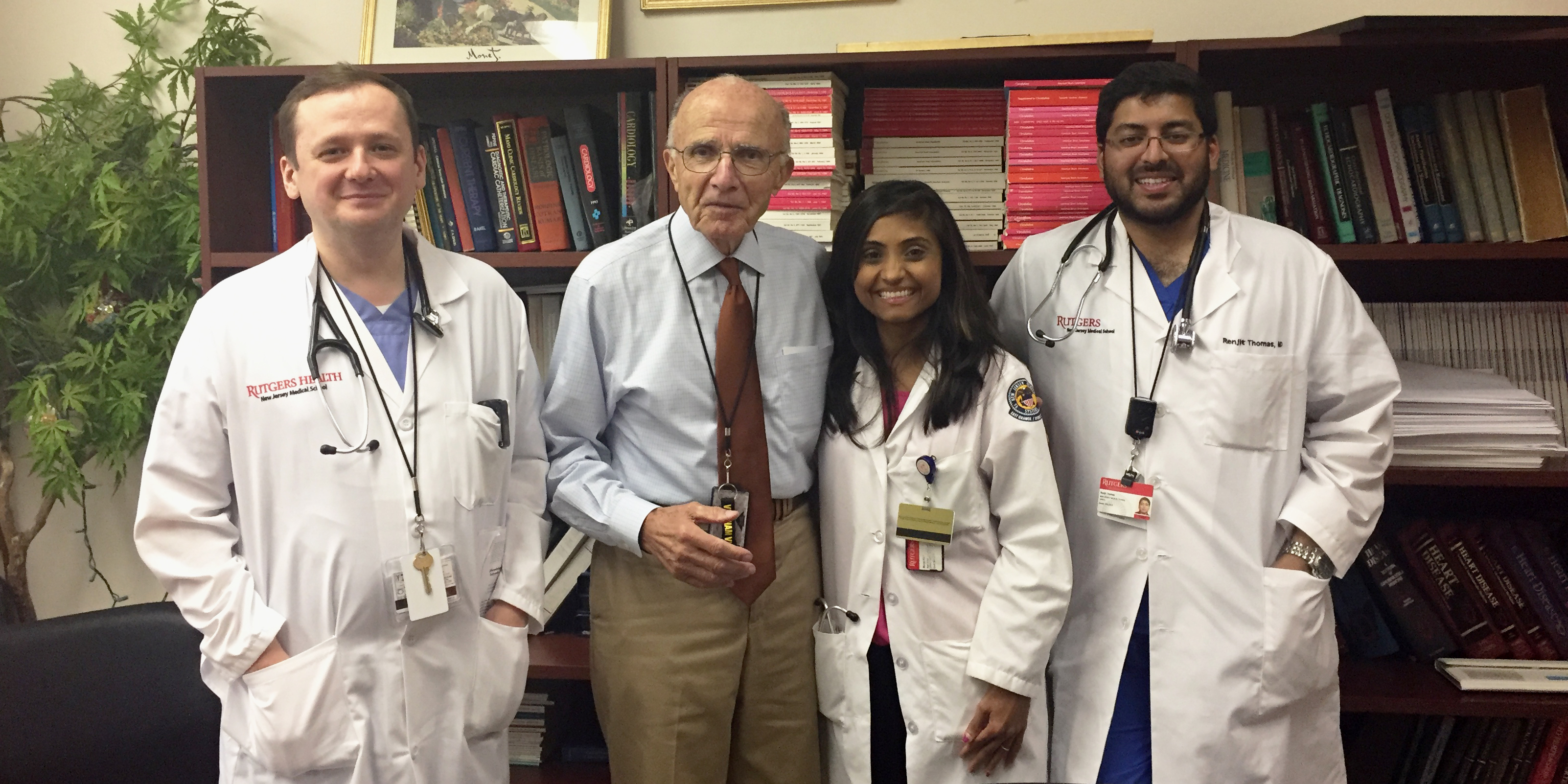 Dr. Maher w/ Fellows