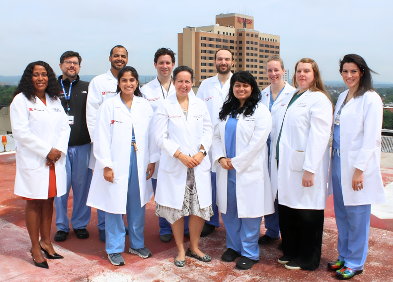 Trauma center staff